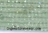 CRB5725 15 inches 1*2mm faceted prehnite beads