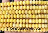 CRB6235 15 inches 5*8mm faceted rondelle yellow candy jade beads