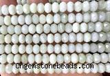 CRB6242 15 inches 5*8mm faceted rondelle New jade beads