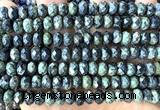 CRB6260 15 inches 5*8mm faceted rondelle kambaba jasper beads
