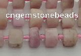 CRB651 15.5 inches 5*8mm tyre pink kunzite gemstone beads