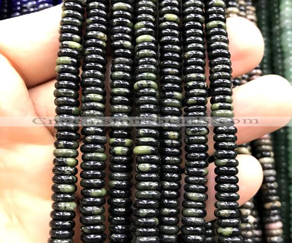CRB6535 15 inches 2*6mm rondelle kambaba jasper beads wholesale
