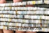CRB6550 15 inches 2*6mm rondelle colorful amazonite beads wholesale