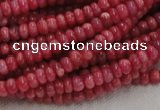 CRC05 16 inches 4*6mm rondell rhodochrosite gemstone beads wholesale