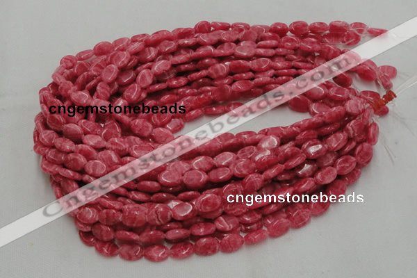 CRC07 16 inches 10*14mm oval rhodochrosite gemstone beads wholesale