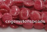 CRC10 16 inches 10mm coin rhodochrosite gemstone beads wholesale