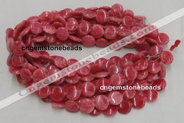 CRC10 16 inches 10mm coin rhodochrosite gemstone beads wholesale