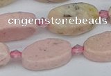 CRC1012 15.5 inches 10*18mm oval rhodochrosite gemstone beads