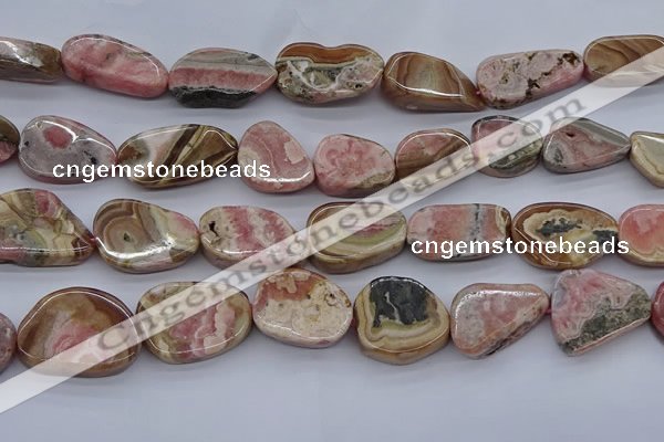 CRC1016 15.5 inches 12*16mm - 18*30mm freeform rhodochrosite beads