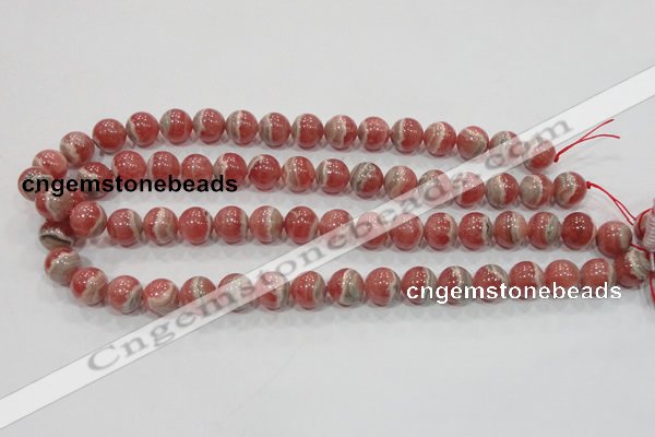 CRC103 15.5 inches 12mm round natural argentina rhodochrosite beads