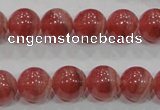 CRC104 15.5 inches 12mm round natural argentina rhodochrosite beads