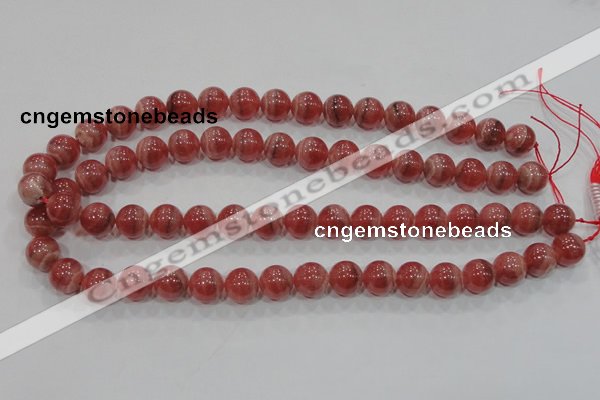 CRC104 15.5 inches 12mm round natural argentina rhodochrosite beads