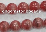 CRC105 15.5 inches 14mm round natural argentina rhodochrosite beads