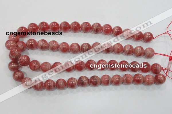 CRC105 15.5 inches 14mm round natural argentina rhodochrosite beads