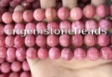 CRC1051 15.5 inches 12mm round rhodochrosite beads wholesale