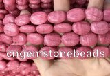 CRC1063 15.5 inches 13*18mm oval rhodochrosite beads wholesale