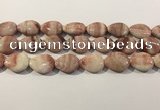 CRC1087 15.5 inches 18*25mm flat teardrop rhodochrosite beads