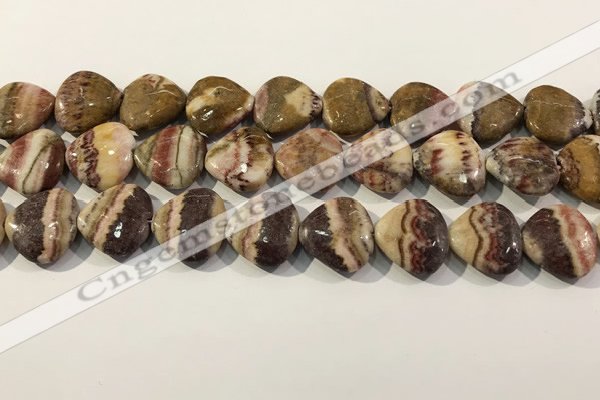CRC1090 15.5 inches 20*20mm heart rhodochrosite beads wholesale