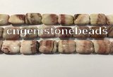 CRC1101 15.5 inches 18*25mm rectangle rhodochrosite beads