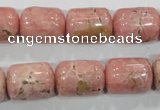 CRC114 15.5 inches 13*17mm column natural argentina rhodochrosite beads