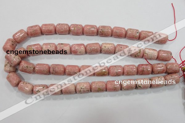 CRC114 15.5 inches 13*17mm column natural argentina rhodochrosite beads