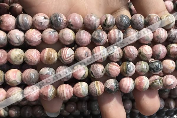 CRC1151 15.5 inches 9mm round rhodochrosite gemstone beads