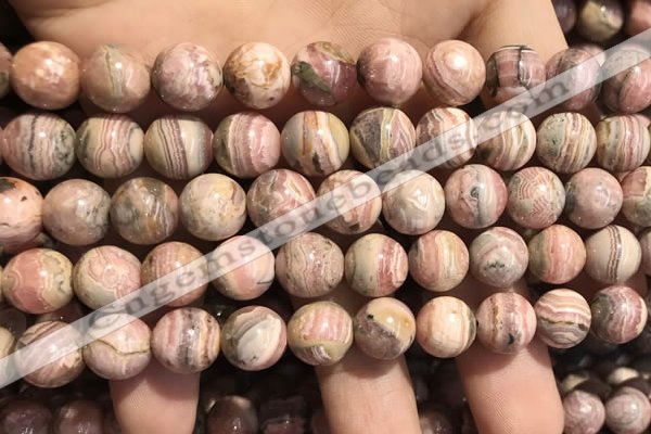 CRC1152 15.5 inches 10mm round rhodochrosite gemstone beads