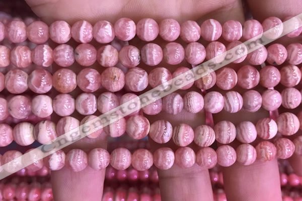 CRC1159 15.5 inches 6mm round rhodochrosite gemstone beads