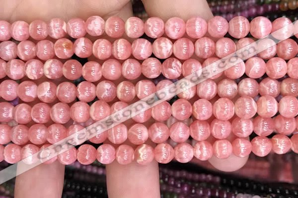 CRC1163 15.5 inches 6mm round rhodochrosite gemstone beads