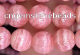 CRC1164 15.5 inches 7mm round rhodochrosite gemstone beads