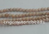 CRC150 15.5 inches 3.5mm round Argentina rhodochrosite beads