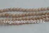 CRC150 15.5 inches 3.5mm round Argentina rhodochrosite beads