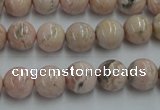 CRC153 15.5 inches 10mm round Argentina rhodochrosite beads