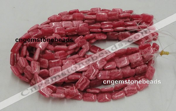 CRC16 16 inches 10*14mm rectangle rhodochrosite beads wholesale