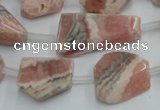 CRC160 15.5 inches 8*10mm - 13*20mm nuggets Argentina rhodochrosite beads