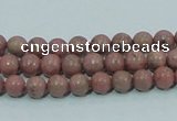 CRC201 16 inches 6mm round rhodochrosite gemstone beads wholesale