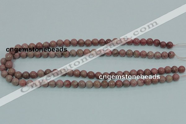 CRC202 16 inches 8mm round rhodochrosite gemstone beads wholesale