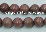 CRC204 16 inches 12mm round rhodochrosite gemstone beads wholesale