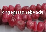 CRC35 15.5 inches 6*8mm - 8*10mm dyed rhodochrosite nuggets beads