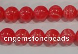 CRC503 15.5 inches 10mm round synthetic rhodochrosite beads