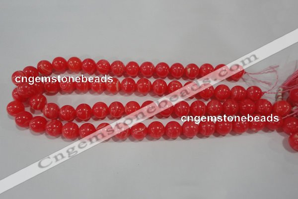 CRC504 15.5 inches 12mm round synthetic rhodochrosite beads