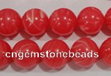 CRC505 15.5 inches 14mm round synthetic rhodochrosite beads