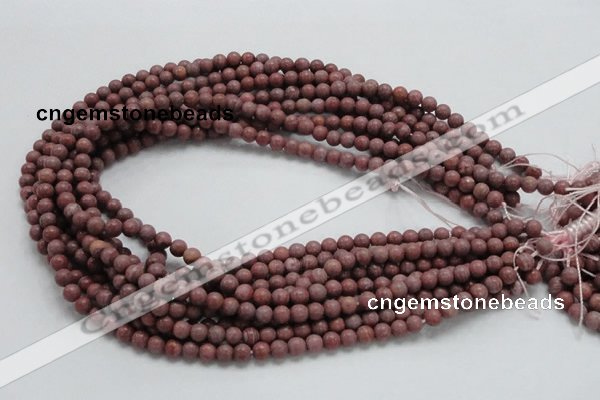 CRC51 15.5 inches 6mm round rhodochrosite gemstone beads wholesale