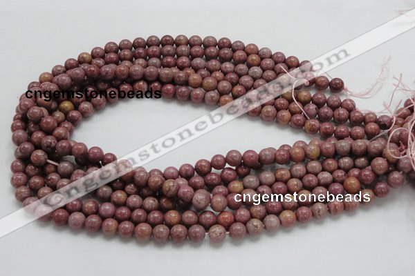 CRC52 15.5 inches 8mm round rhodochrosite gemstone beads wholesale