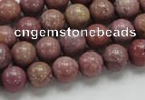 CRC53 15.5 inches 10mm round rhodochrosite gemstone beads wholesale