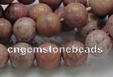 CRC54 15.5 inches 12mm round rhodochrosite gemstone beads wholesale