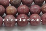 CRC55 15.5 inches 14mm round rhodochrosite gemstone beads wholesale