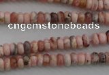 CRC750 15.5 inches 2.5*4mm rondelle rhodochrosite beads wholesale