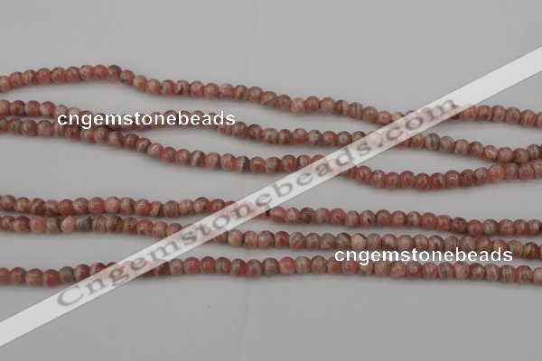 CRC754 15.5 inches 4mm round rhodochrosite beads wholesale