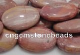 CRC78 15.5 inches 22*30mm oval rhodochrosite gemstone beads